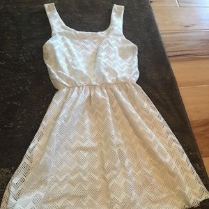 White Charlotte Russe dress